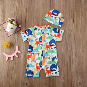 Dinosaur Swimsuit Set