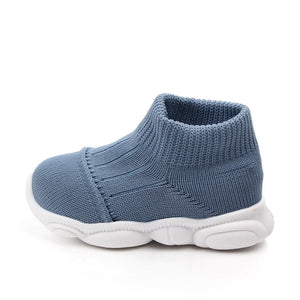 Solid Mesh Sport Sneakers
