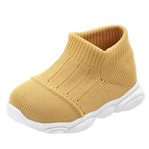 Solid Mesh Sport Sneakers