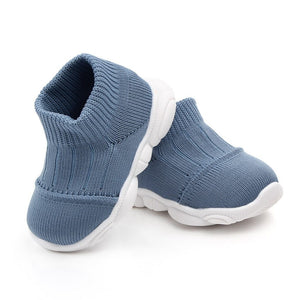 Solid Mesh Sport Sneakers