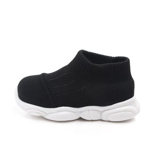 Solid Mesh Sport Sneakers