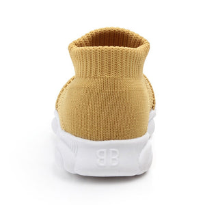 Solid Mesh Sport Sneakers