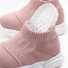 Solid Mesh Sport Sneakers