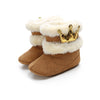 Fur Crown Princess Boots