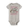 Pack My Diapers I'm Going Fishing with Grandpa Onesie