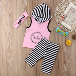Striped Dream Outfit with Headband