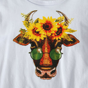 Sunflower Western Cow Outfit
