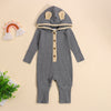 Little Bear Hooded Romper