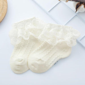 Cable Lace Socks