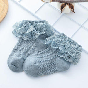 Cable Lace Socks