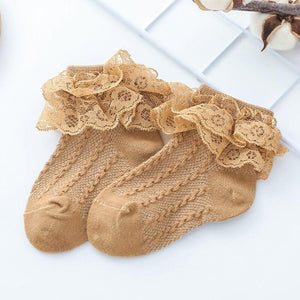 Cable Lace Socks