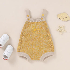 Knitted Sunshine Romper