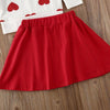 Heart Baby Girl Skirt Outfit