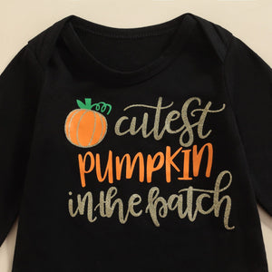 Cutest Pumpkin Outfit with Headband