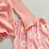 Pink Daisy Flare Outfit