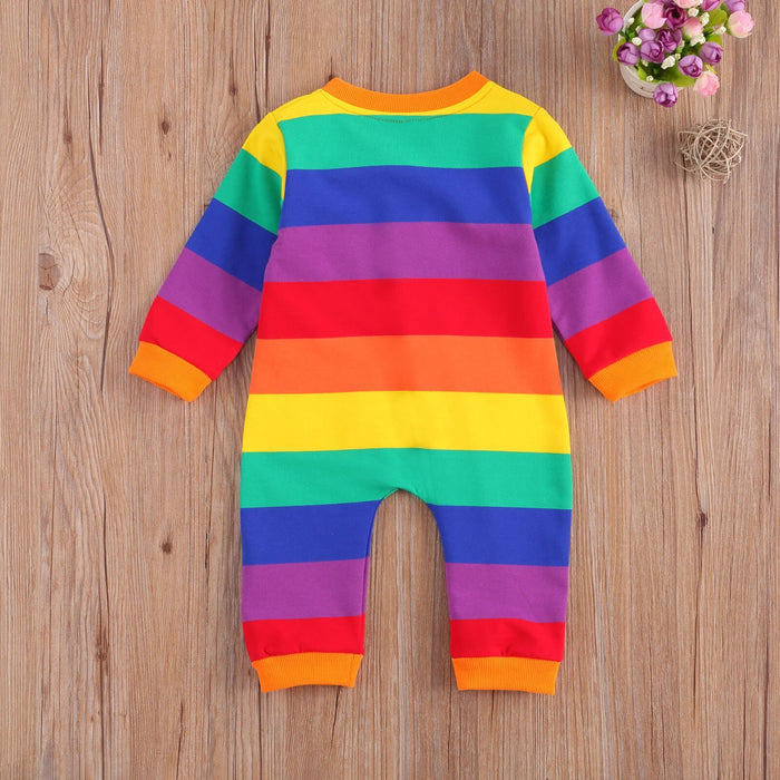 Rainbow Stripe Onesie