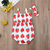 Strawberry Romper with Bow