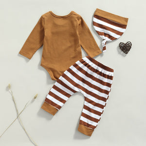 Striped Thanksgiving Fall Turkey Outfit