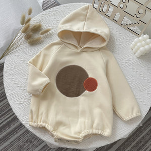 Spotted Hooded Onesie