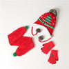 Christmas Hat with Scarf & Gloves