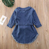 Pearl Denim Dress