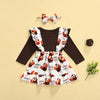 Turkey Gobble Ruffle Skirt Outfit