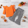 Striped Pumpkin Outfit