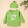Daddy's Little Girl Outfit with Hat