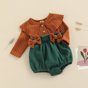 Baby Doll Bow Romper