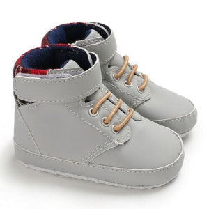 High Top Lace Up Shoes (Multiple Colors)