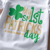 St. Patrick's Day Onesie with Tutu Skirt