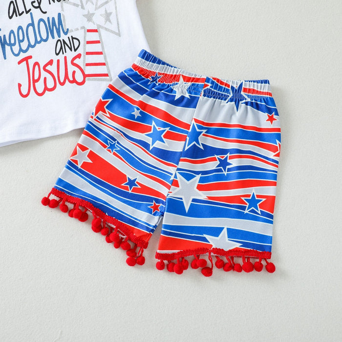 All I Need is Freedom & Jesus Independence Outfit