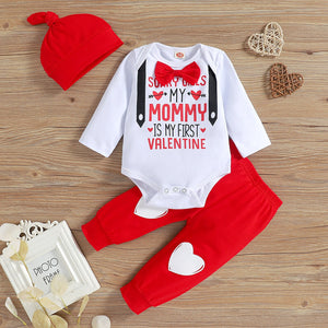 Mommy is My First Valentine Outfit