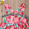 Sweet Watermelon Striped Outfit