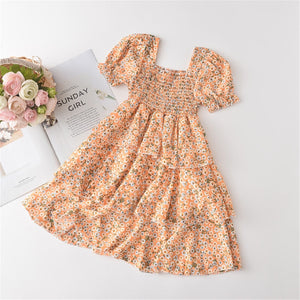 Ruffle Floral Dress