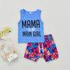 Mama is My Main Girl Tank with Floral Shorts