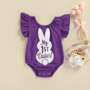 My 1st Easter Ruffle Onesie