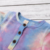 Long Sleeve Tie Dye Onesie