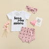 Love You More Heart Outfit