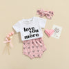 Love You More Heart Outfit