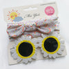 Flower Sunglasses & Headband Set