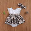 Cutie Leopard Dress with Bow