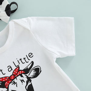 Just a Little Moody Cow Outfit