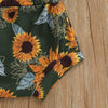 What a Babe Floral Sunflower Outfit