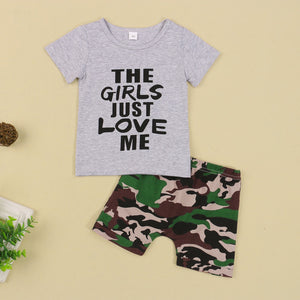 The Girls Just Love Me Camouflage Outfit (3 Colors)