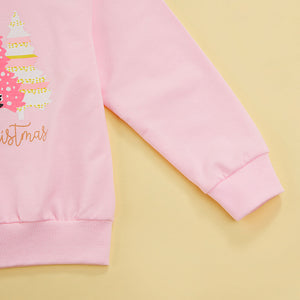 Pink Christmas Tree Sweater