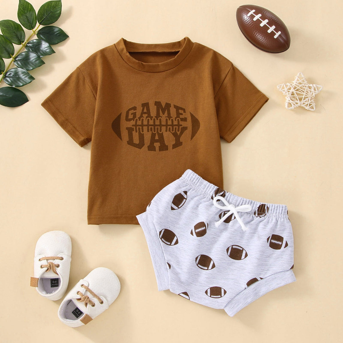 Game Day Football Outfit for Baby & Toddler Boys – Bitsy Bug Boutique