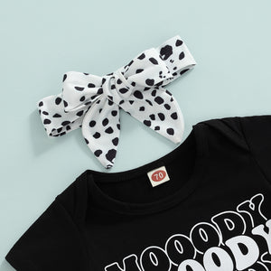 Mooody Onesie Cow Print Outfit