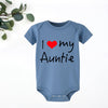 I Love My Auntie Onesie (5 Colors)