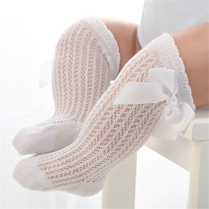 Pretty Lace Socks with Bow